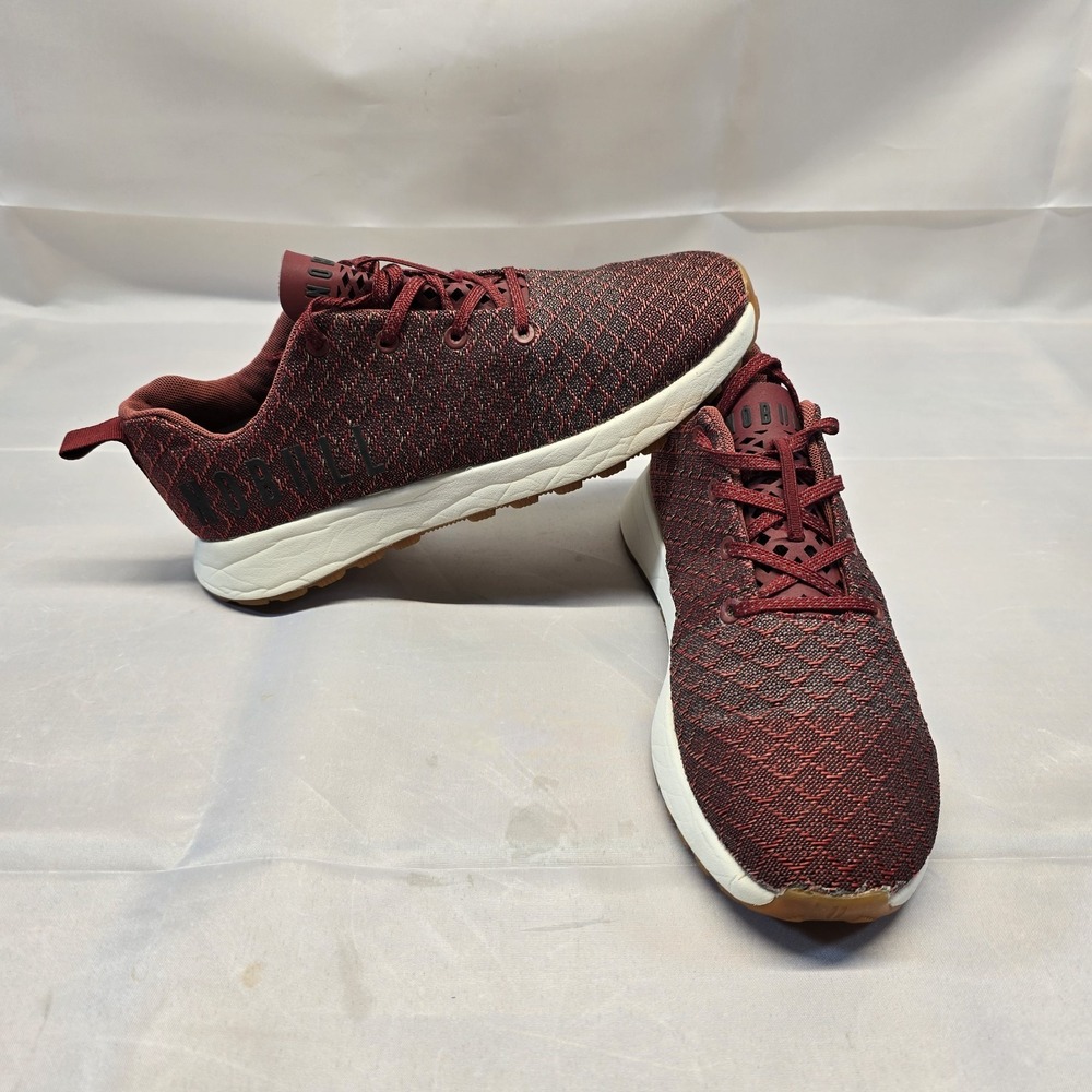 Nobull Men's Matryx Trail Runner Shoes Crimson Red Maroon Size Mens 6 Women 7.5